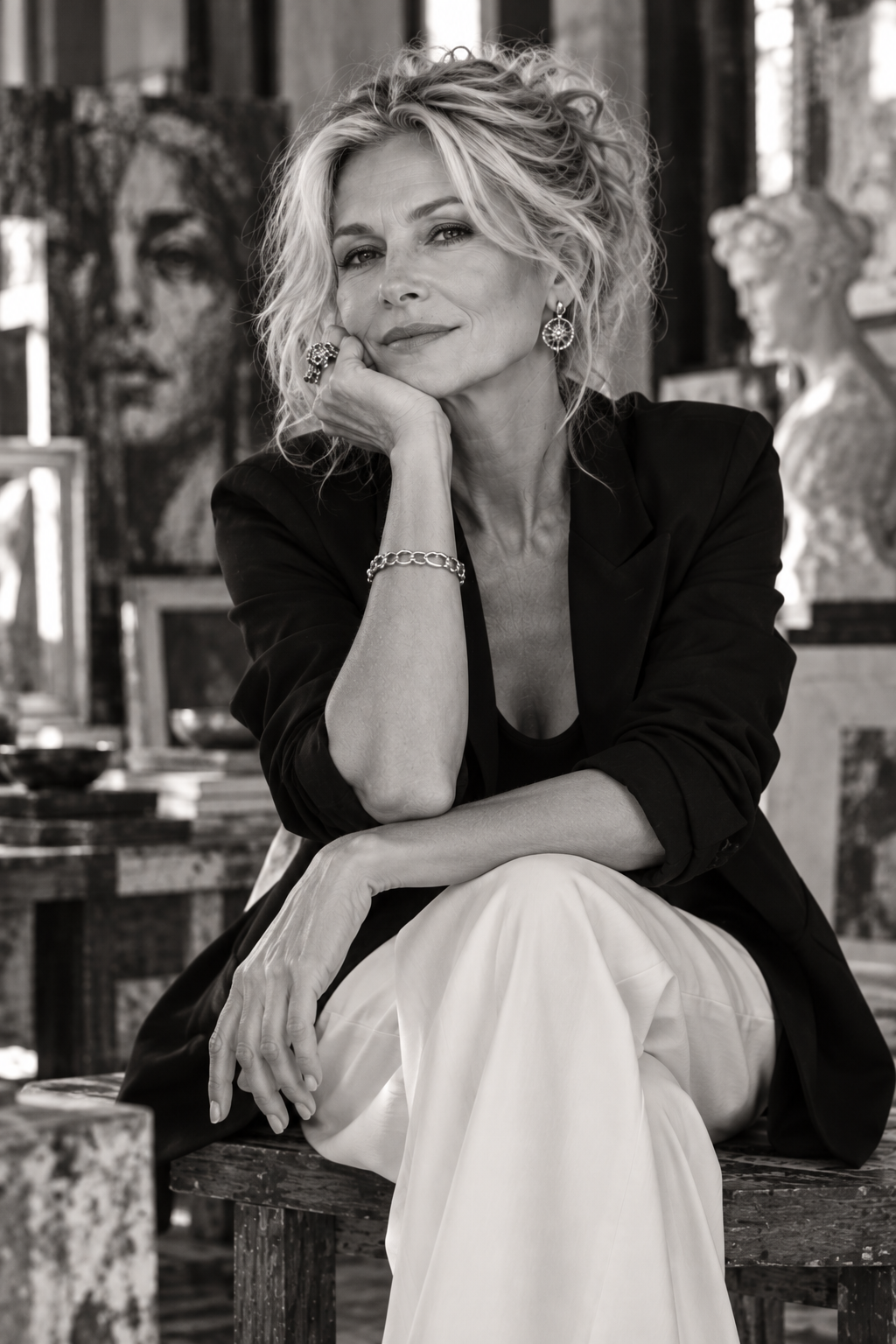 Retrato de Angeline Gauthier